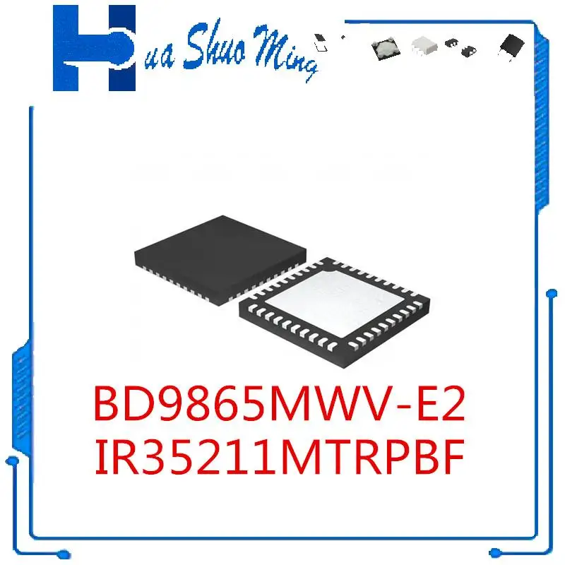 2Pcs/Lot   IR35211MTRPBF  IR35211  IOR35211 35211  BD9865MWV-E2  QFN40