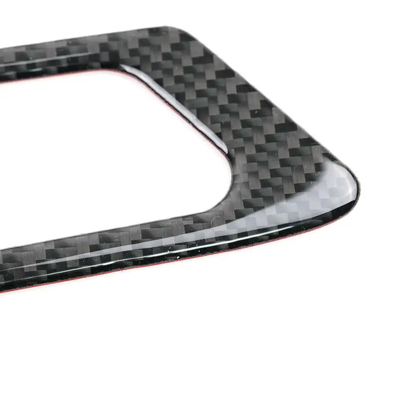

2pcs For BMW 5 Series F10 F18 2011 2012 2013 2014 2015 2016 2017 Car Soft Carbon Fiber Dashboard Air Outlets Cover Trim