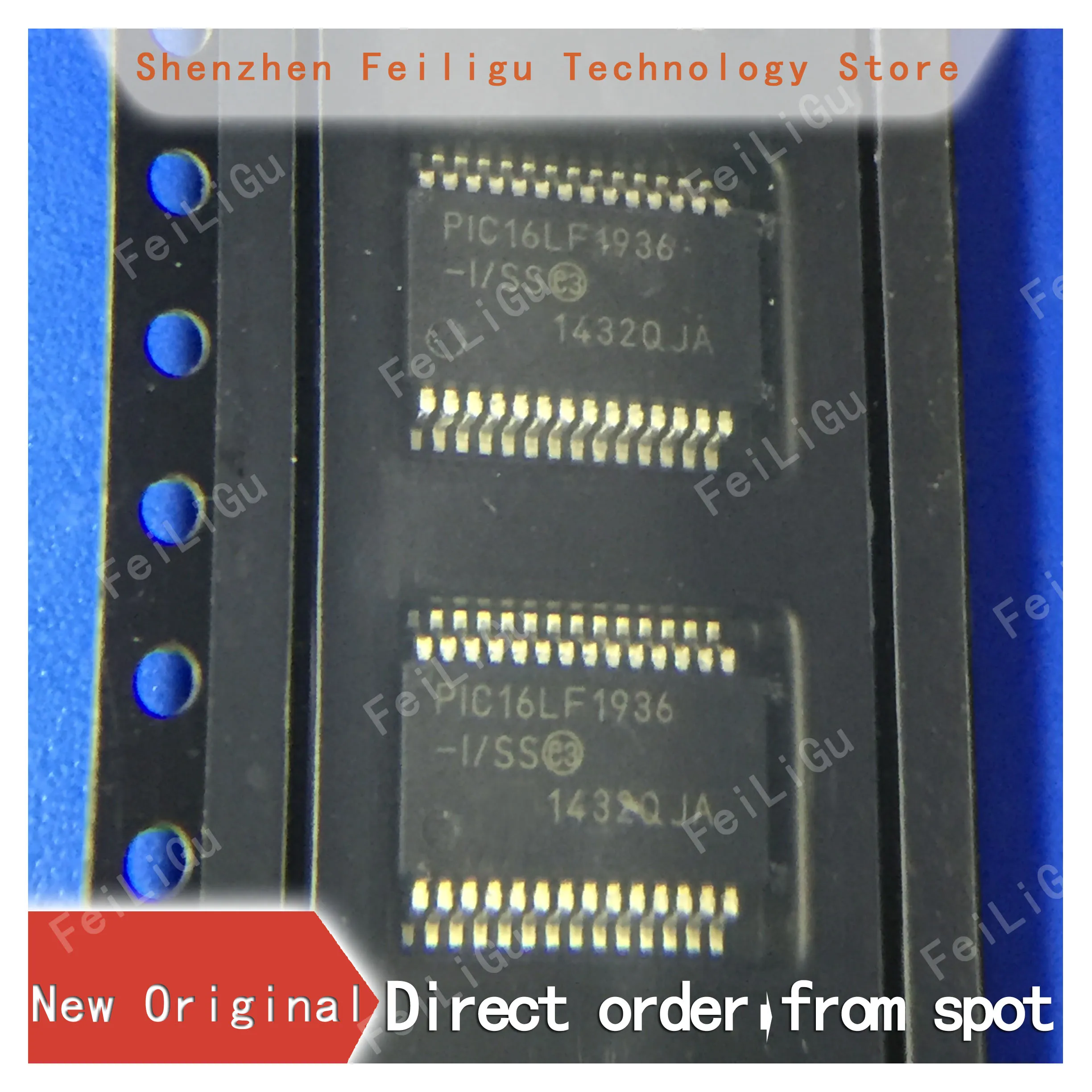 

1/10/30Pieces 100% New original PIC16LF1936-I/SS PIC16LF1936T-I/SS PIC16LF1936 Package:SSOP28 8-bit microcontroller MCU chip