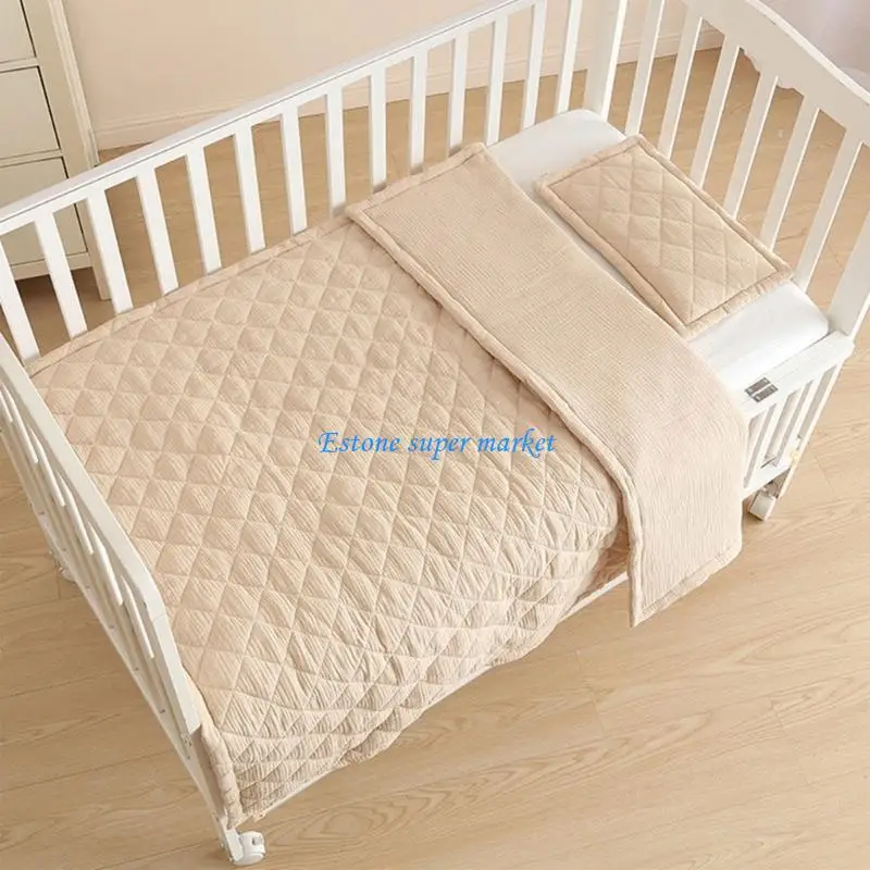 090B Cotton Baby Blanket Soft & Breathable Baby Blanket Lightweight for Newborns & Infants Idealfor Cribs Cradles & Strollers