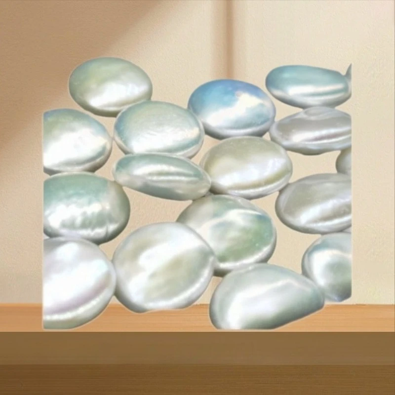 

Natural Pearls 20x7mm Full Hole Shiny Coin Shaped Pearls Wholesale Bulk Necklace Bracelet Clothing Accessories