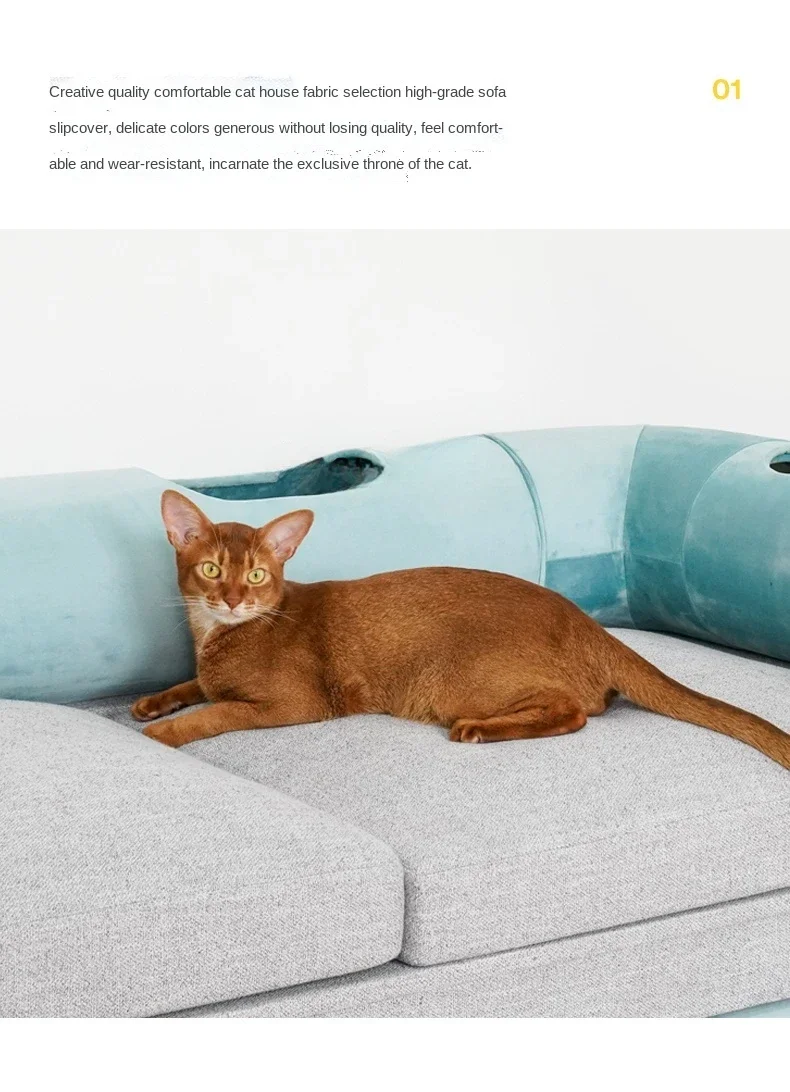 Dual-Use Cat Sofa Nest Fashion Creative Stool Cat Nest into Cat Kittens Multifunctional Nest