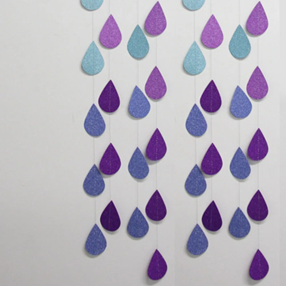 

Water Decor Ceiling Hanging Party Decorations Wedding Background Photo Props Home Decors Sprinkle Festive