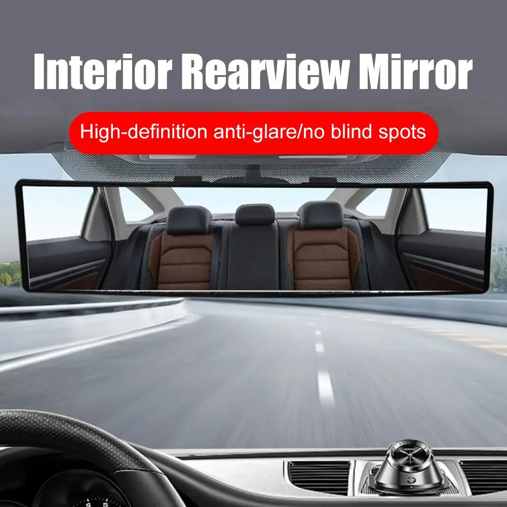 Espejo retrovisor Interior para coche, espejo retrovisor convexo gran angular, espejos para bebés, Monitor auxiliar panorámico de gran visión antideslumbrante
