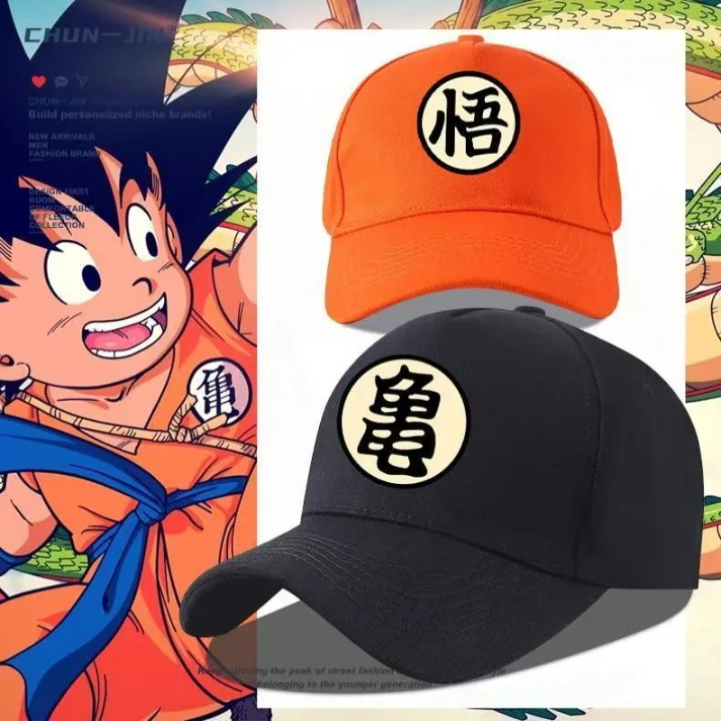 Gorra de Béisbol de Dragon Ball Son Goku, Gorra de Anime para Estudiantes, Gorra de Sol para Parejas, Gorra de Papá, Mercancía de Anime al por Mayor