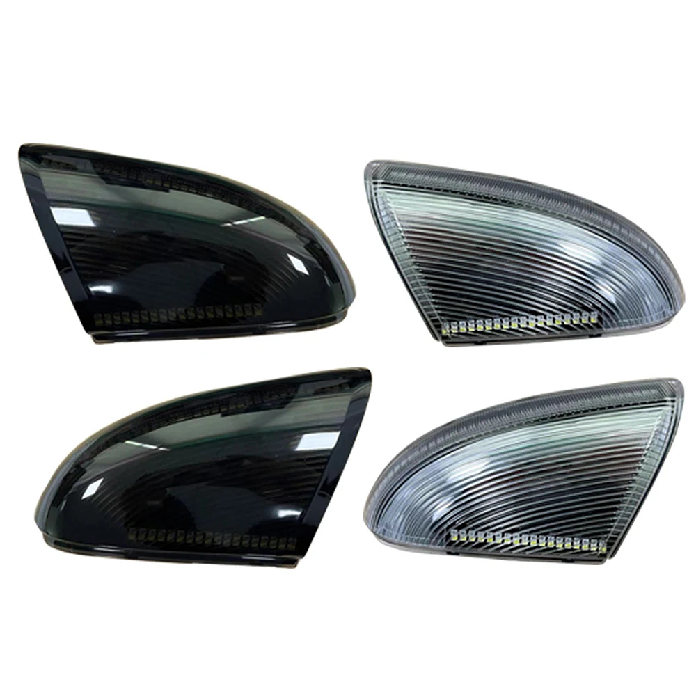 2Pcs LED Dynamic Turn Signal Blinker Sequential Side Marker Mirror Indicator Light For Dodge Ram 2009-2018 68064948AA 68064949AA