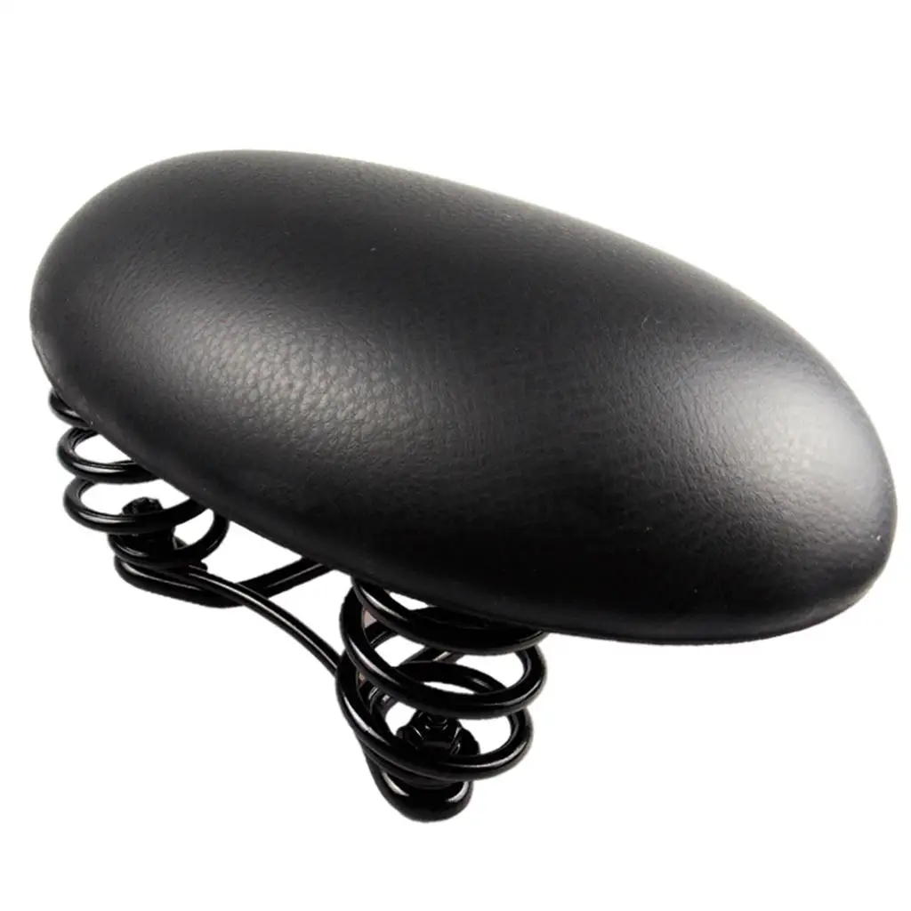 

Bike Seat Cushion Shock Absorber No Nose Bicycle Saddle Waterproof Universal Extra Large Comfort Parts Accessory for Women Men