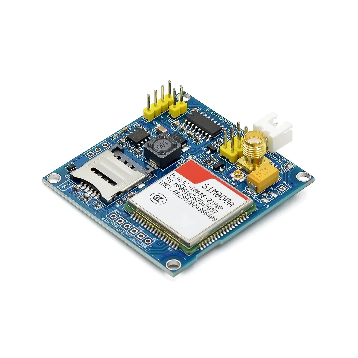 1PCS SIM800A Kit Wireless Extension Module GSM GPRS STM32 Board Antenna Tested Worldwide Store more than 900A