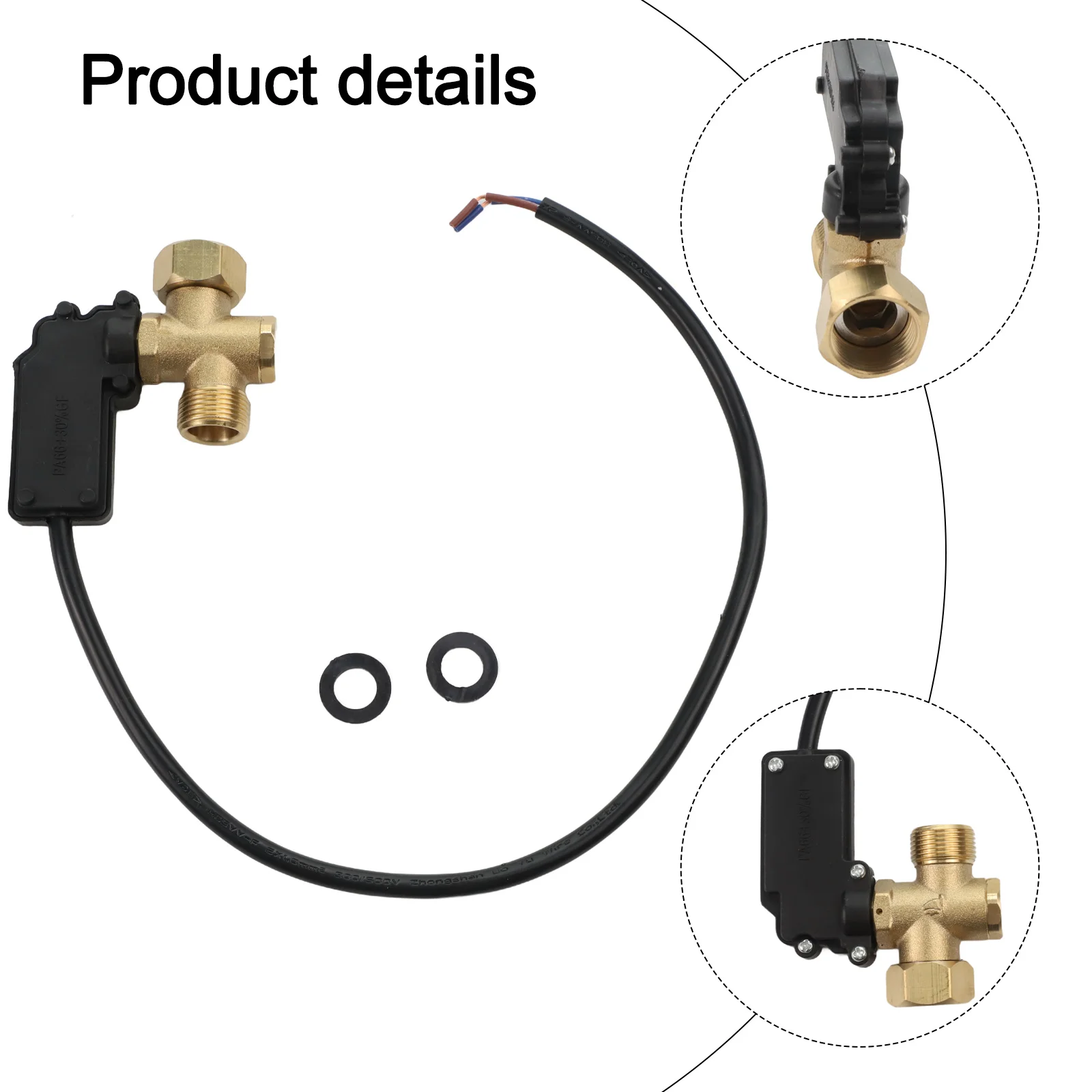 

Automated Vehicle Cleaning Automatic Pressure Device Automatic Pressure Switch Device 8*8*3CM For 55 58 Car Washers