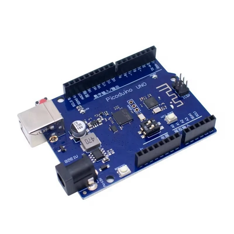 RP2040 Picoduino UNO Development Board WIFI Dual Core Chip For Raspberry Pi PICO W RP2040 For Aduino