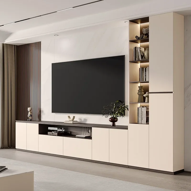 Luxury Armoires Storage Tv Cabinet White Mobile Tv Cabinet Living Room Dressers Mobile Tv Soggiorno Comfortable Furniture