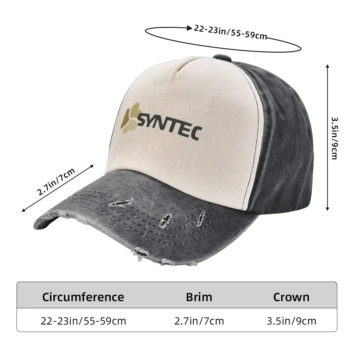 Antiguo logotipo de Syntec V.3 |   Proyecto: 863 Gorra de béisbol Gorra de golf Sombrero de caballo Bolsa de playa Gorra personalizada Sombreros de camionero para hombres y mujeres