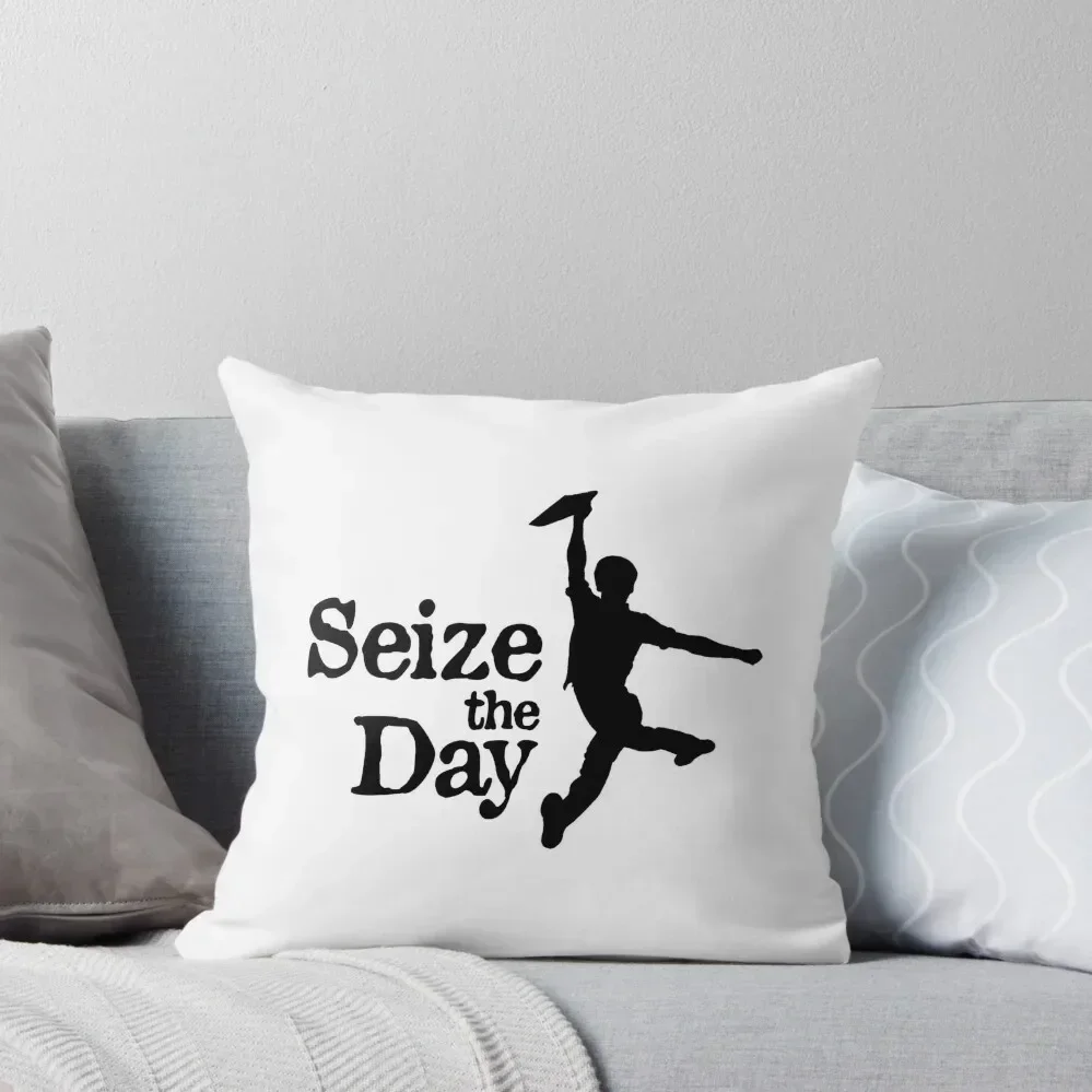 

Seize The Day Throw Pillow Pillowcases Cushion Covers Sofa Custom Cushion home decor items christmas supplies pillow