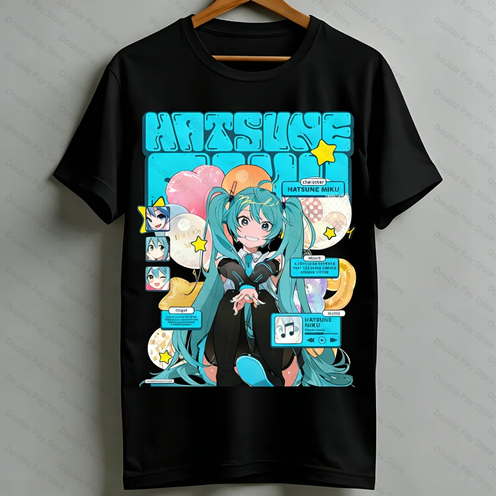 เสื้อยืดลายตัวละครฮัตสึเนะ มิค - Summer Clothing Aesthetic บทวิจารณ์และราคา