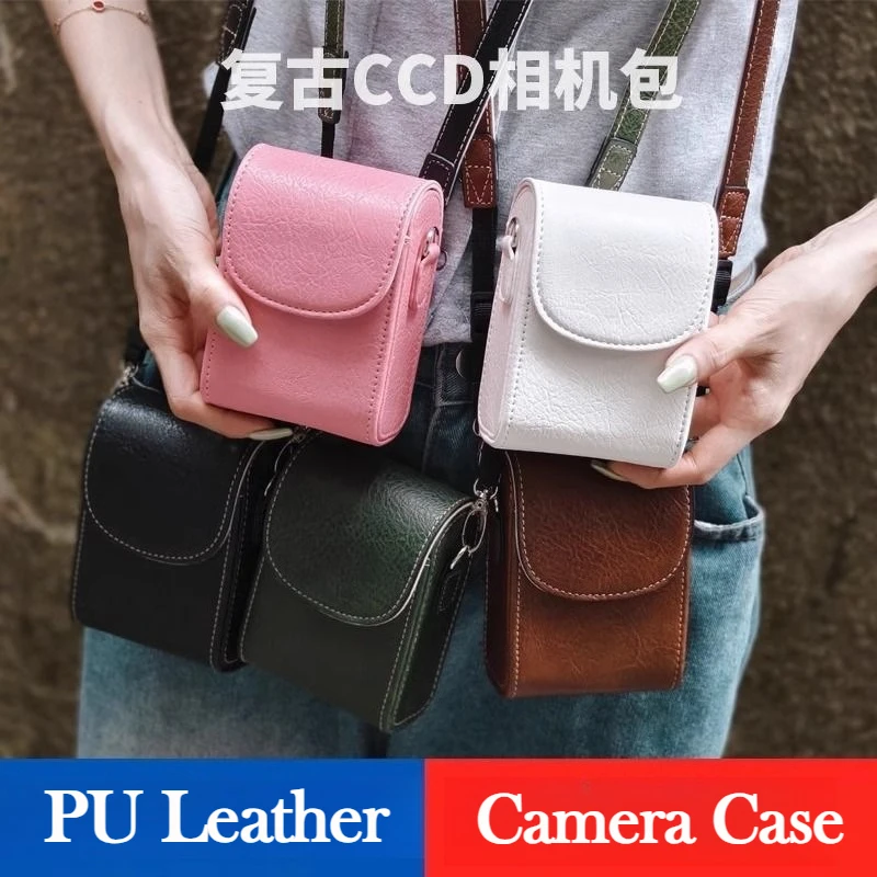 Storage bag CCD camera bag PU Leather Camera Case Bag Cover For Ricoh gr3 For Canon g7x2 case For Sony zv1