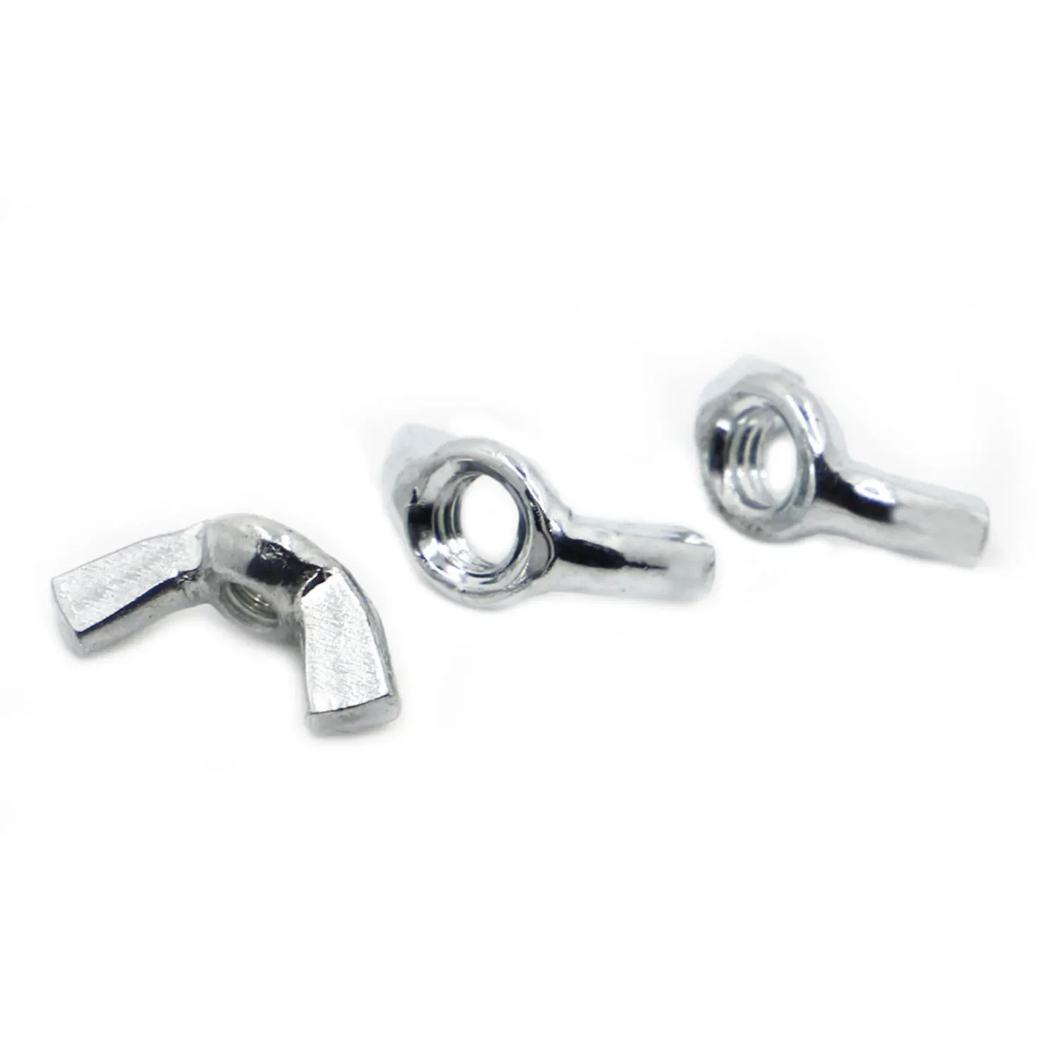 5/10pcs DIN315 Zinc Plated Steel Wing Nuts Hand Tighten Nut Butterfly Nut Ingot M3 M4 M5 M6 M8 M10