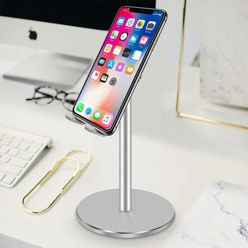 SMOYNG-Support de bureau en alliage d'aluminium pour tablette et téléphone, coloré, recommandé, support réglable pour iPhone, iPad Pro, Xiaomi, support de bureau