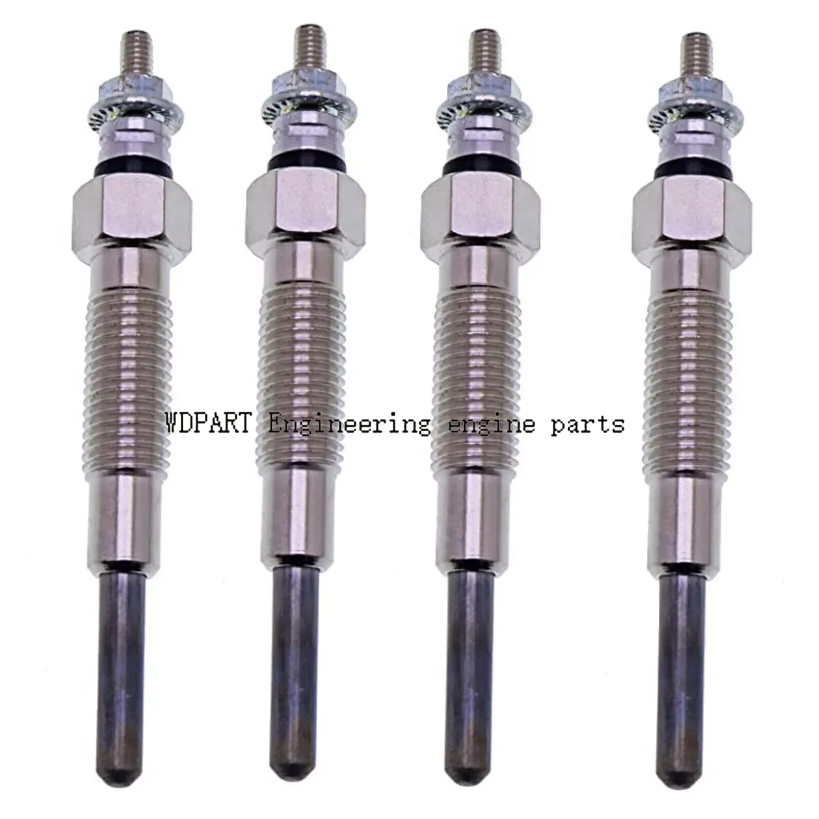 4PCS Glow Plug 32A66-03100 32A66-03101 32A66-03102 For Mitsubishi S4S S4Q2