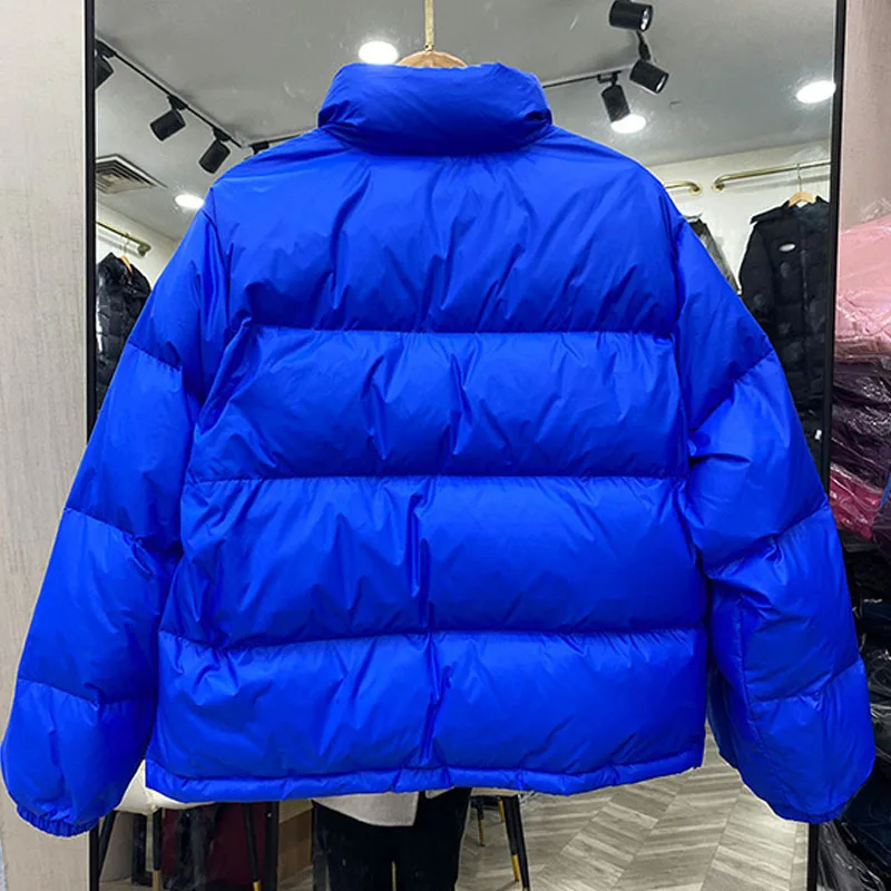 New Loose Hooded Women Parkas Korean Down Jackets Female Winter Thick Warm Bubble Down Coats College Style 2024