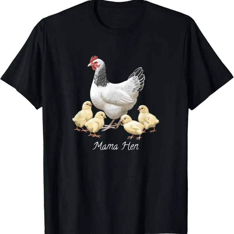 

Футболка Mama Hen Sussex Chicken и 4 детских цыплят