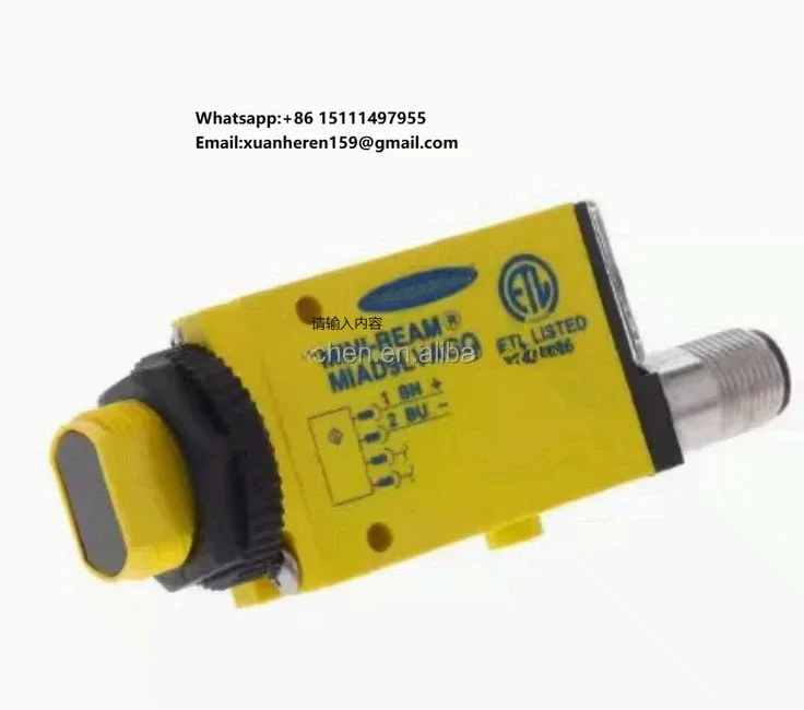 

Абсолютно новый оригинальный фотоэлектрический датчик MIAD9LVAGQ в наличии