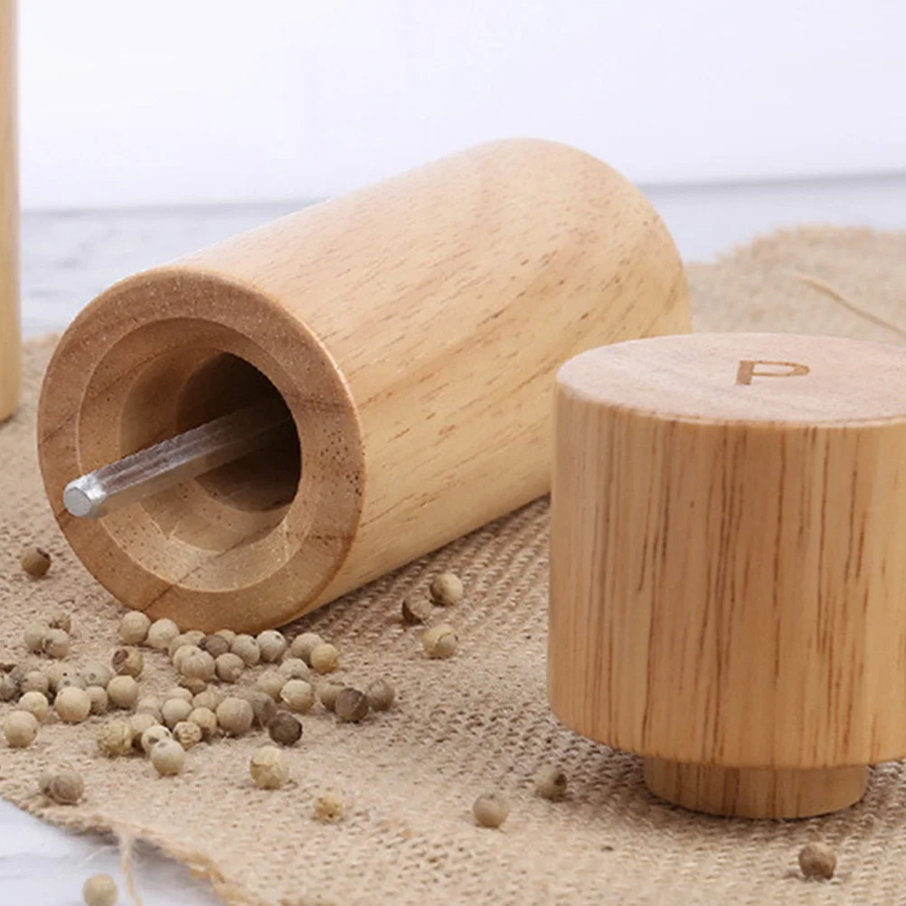

3Pcs Pepper Gadget Solid Wood Masher for Kitchen Use Fresh Dry Spices Crusher Eco Friendly Sturdy Finish