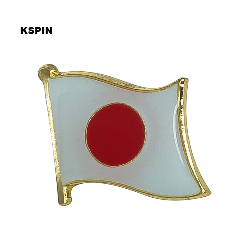 

Japan Flag Badge Symbol Pin Metal Badges Decorative Brooch Pins for Clothes Brooch Jewelry