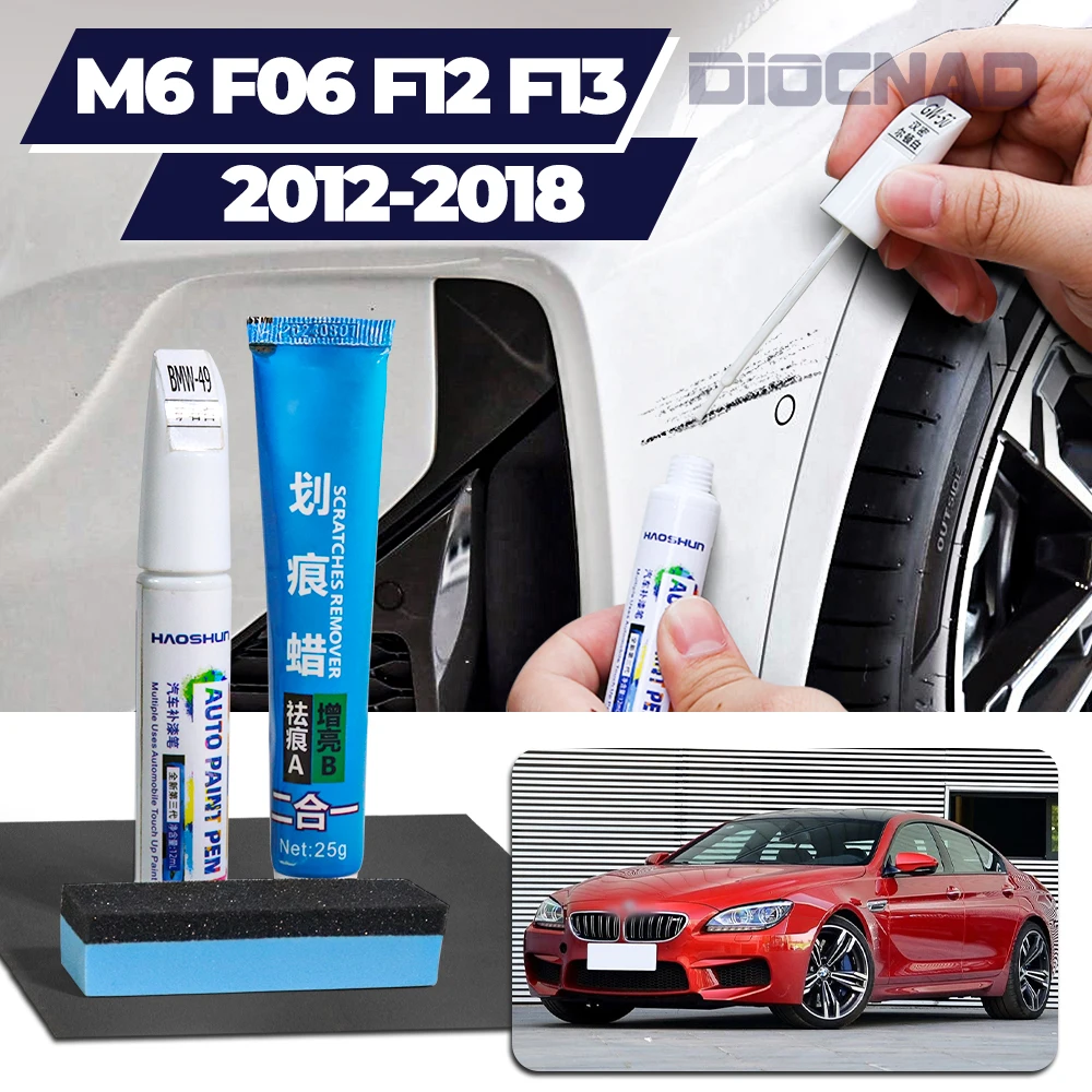 

Car Touch Up Paint Pen Scratch Repair Scratch Remover Wax Paint Care For M6 F06 F12 F13 2012-2018 2013 2014 2015 2016 2017