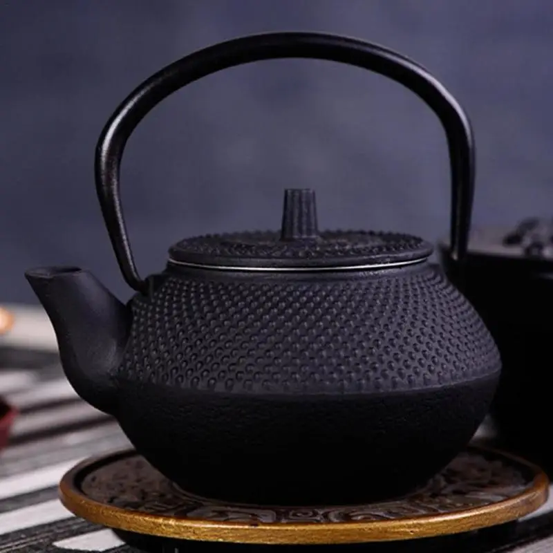 Mini 50ml Japanese Cast Iron Teapot Set Funny Tea Pot Kettle Drinkware Infusers High-grade Tools