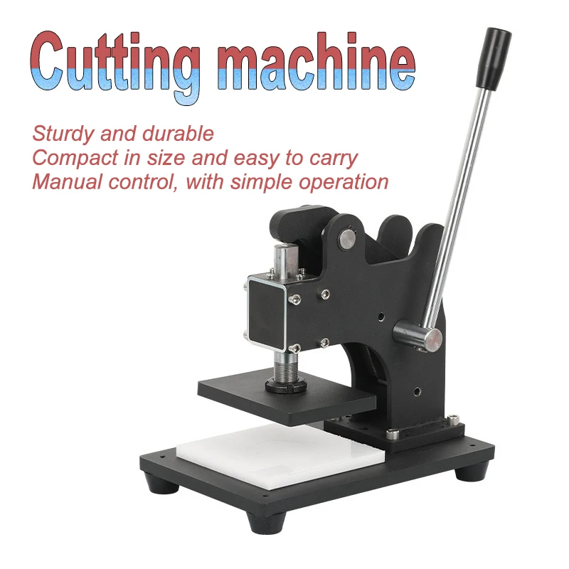 

Small Manual Pressure Die-cutting Machine, Punching Knife, Film for Leather Cutting, Fabric Cutting, Pressing and Bonding Press