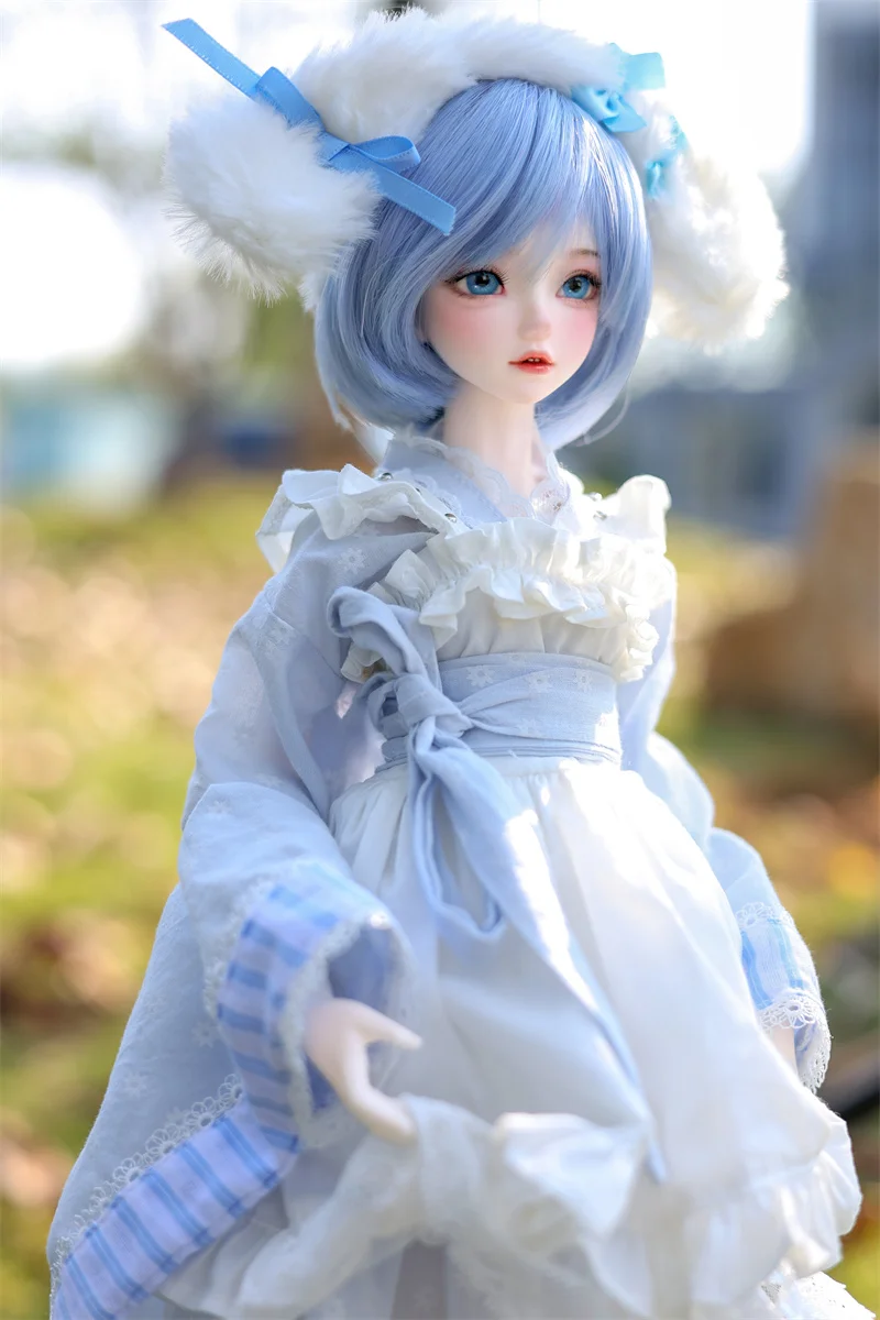 Blue Fairy 50cm- Anime Doll 1/3 Moveable Robot Detachable Resin Head Sculpture/Beautiful Costume Toy Gift ROR Garage Kit