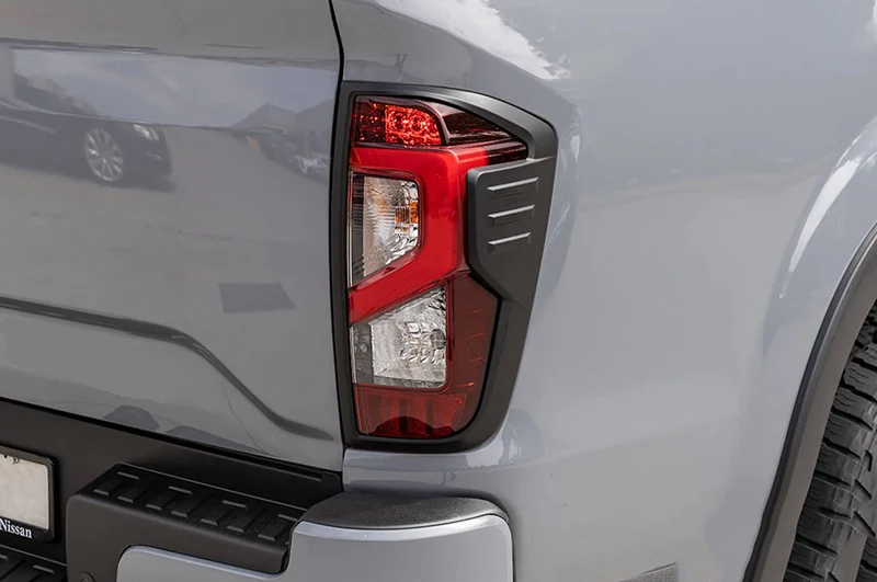 ABS Chrome Tail Light Cover For Nissan Navara Np300 D23 2020 2021 2022 2023 2024 2025 Rear Lamp Hoods Car Accessories