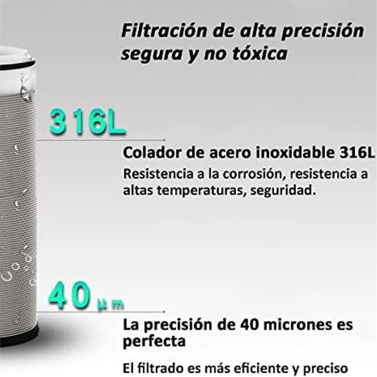 Water Pre-Filter for Well Water Hose - Siphon Pre-Filter Hot Water Filter,Sediment Filter Water Filter Purifier System