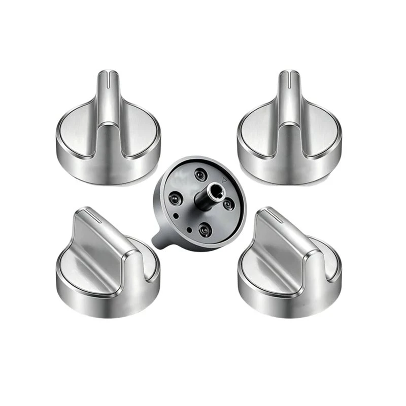 ABVG-For Whirlpool Stove Knob Replacement W10594481- D-Shape Design, Fits Perfect For Models For WCG97US6DS00