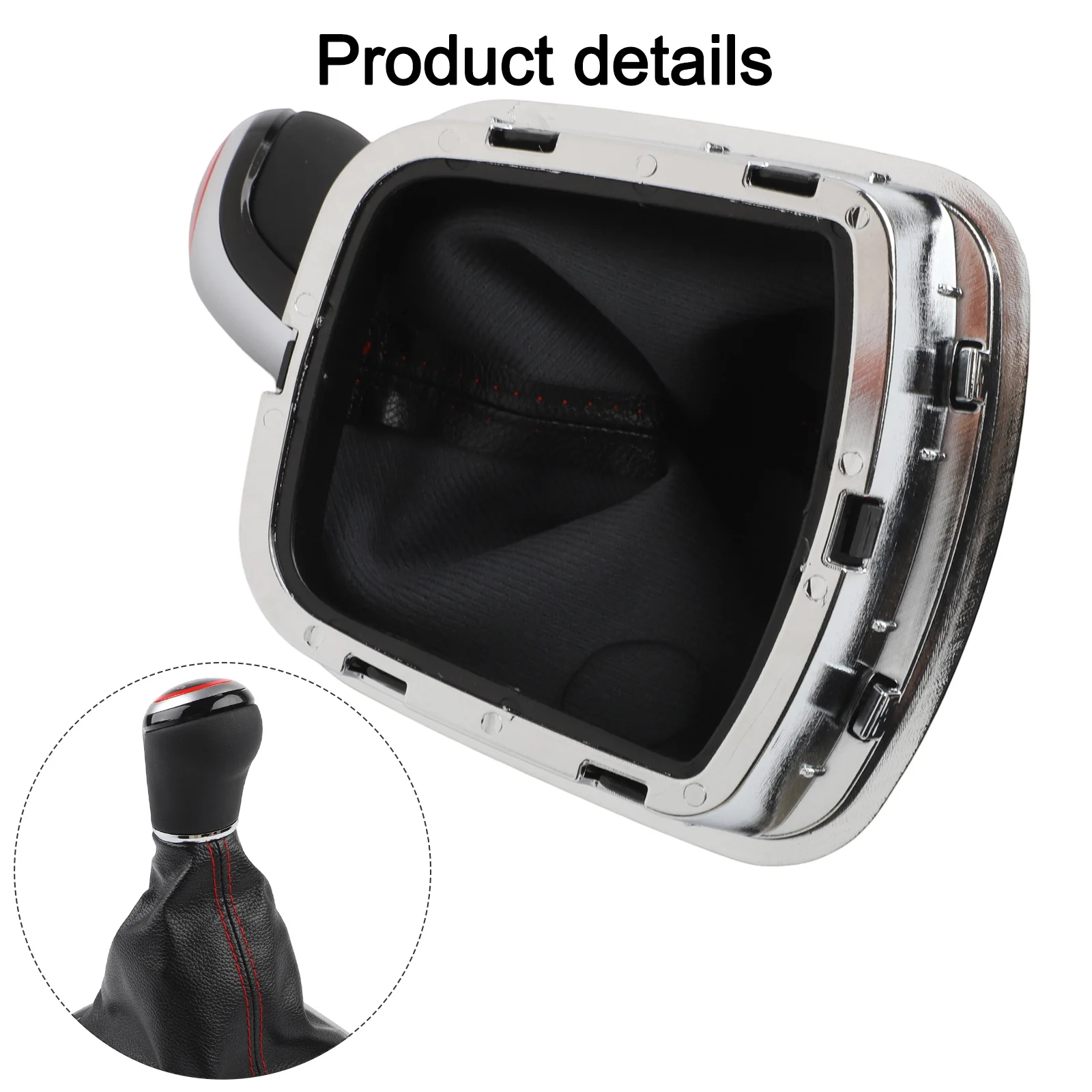 

Ручка переключения передач на 5 скоростей с чехлом из искусственной кожи для Polo 6R 6C, для хэтчбека и седана 2011-2019