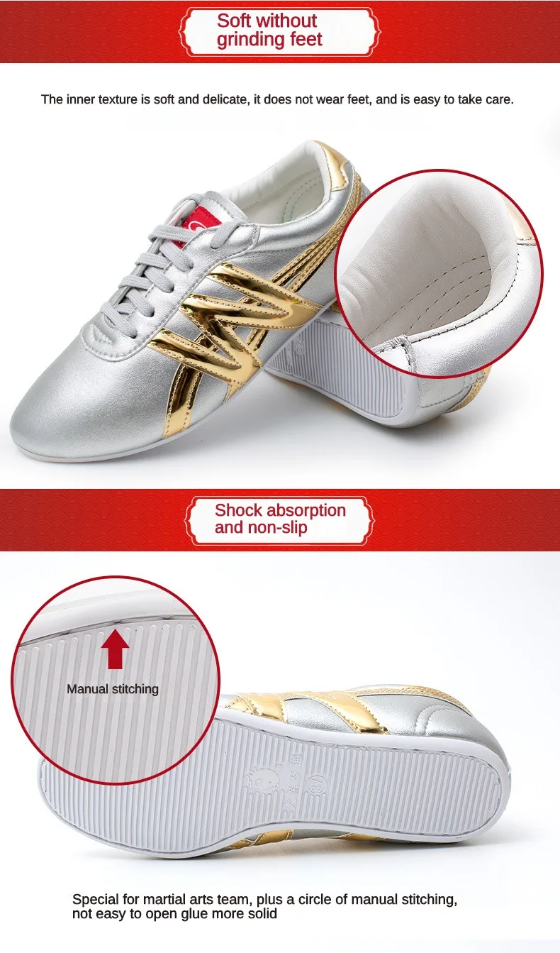 Martial Arts Competition Performance Shoes Tai Chi Practice Shoes Men Women Spring Autumn Breathable Lightweight Kung Fu Shoes