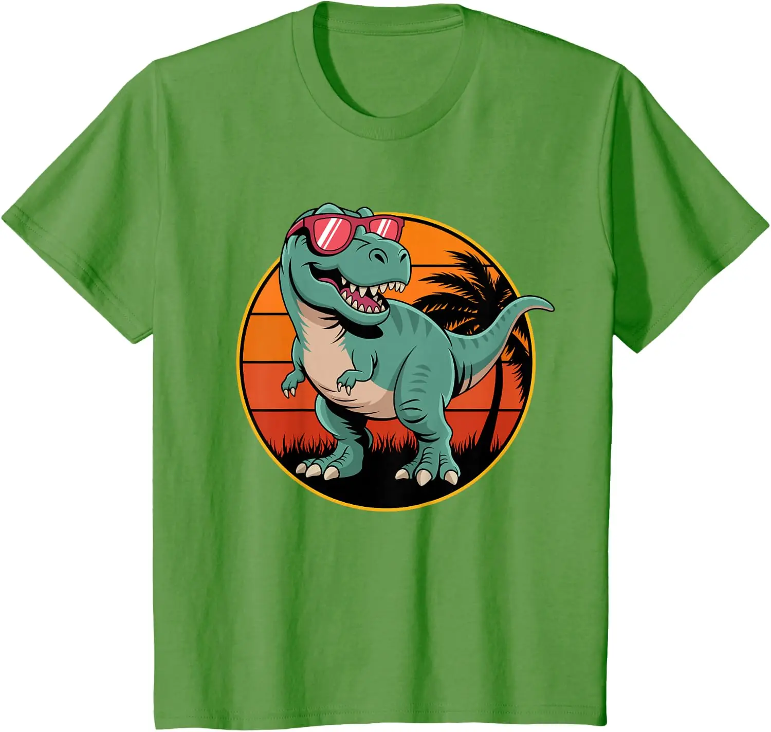 Dinosaur T Rex Tyrannosaurus Funny Prehistoric Kids Boys T-Shirt Unisex Children’s Wear Casual Cotton Kid Graphic T Shirts