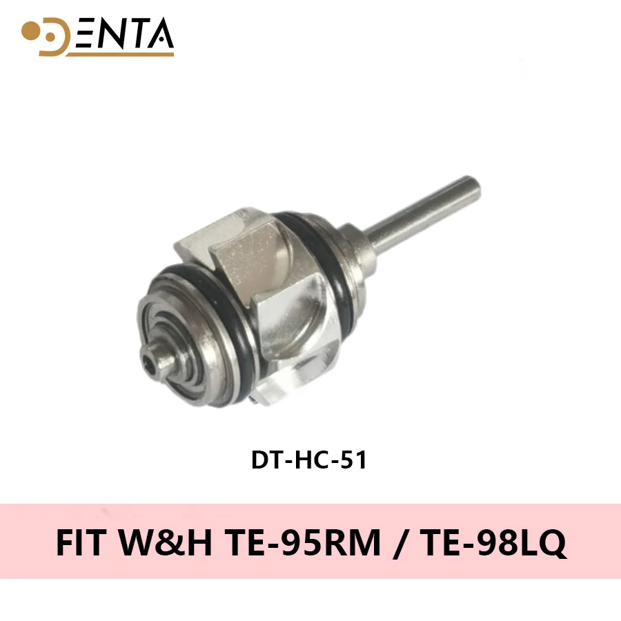 

W5 Dental High Speed Handpiece Turbine Cartridge Fit W&H Alegra TE-95RM TE-98LQ Push Button Handpiece Ceramic Bearing Cartridge