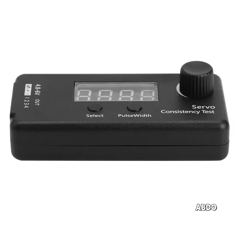

10X Mini 3 Modes Digital Servo/ESC Consistency Tester Steering Gear Measurement For RC Helicopter Airplane Car Tool