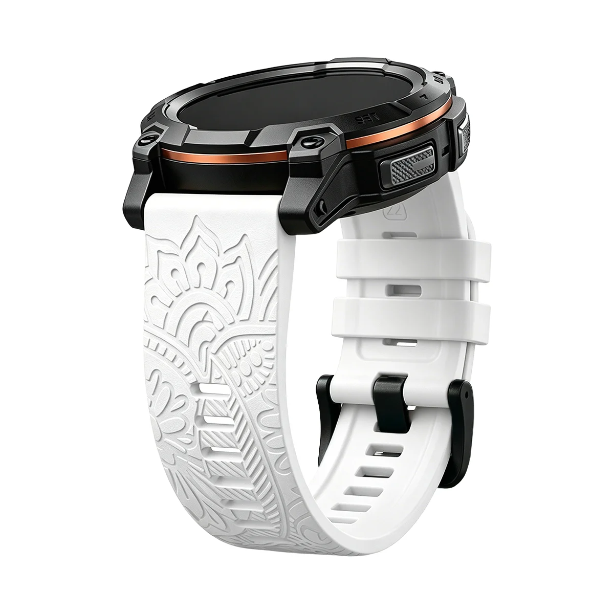 20/22/26mm Gravur-Silikonarmband für Garmin Fenix 7X 7 Pro Solar/6X 6 Sapphire 5 5X Plus 3 3HR/Epix QuickFit Smartwatch-Armband