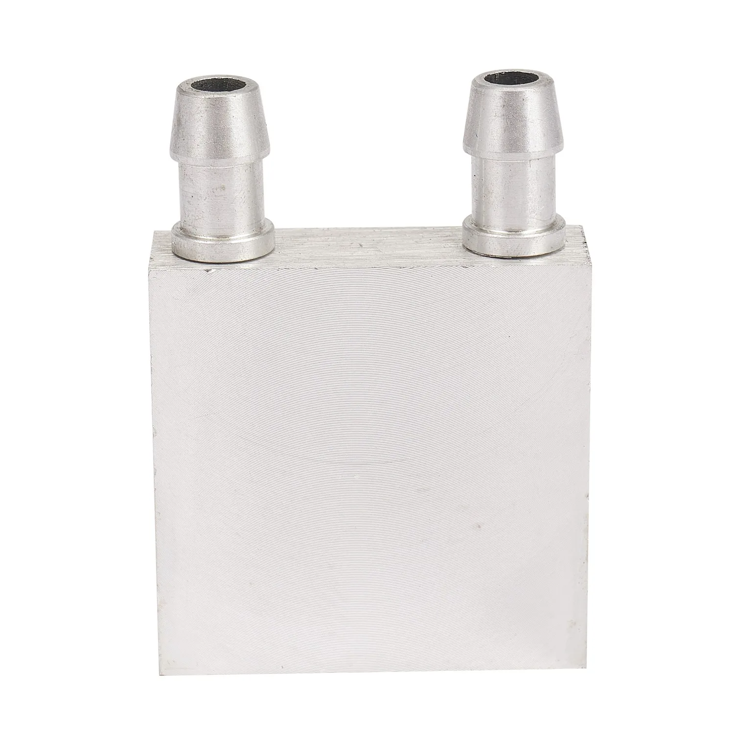 Nuits de refroidissement par eau en alliage d'aluminium primaire, refroidisseur à eau liquide, système de dissipateur de chaleur, utilisation en argent pour PC, ordinateur portable, processeur, 40x40mm