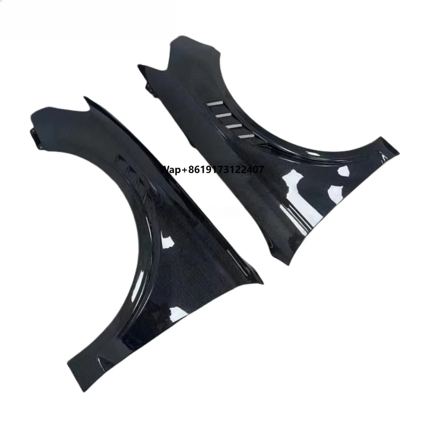 

High Level Material Dry Carbon Fiber KB Style A3 S3 Side Car Fender Fit for A3 S3 2017-20 Car Parts Mudguard