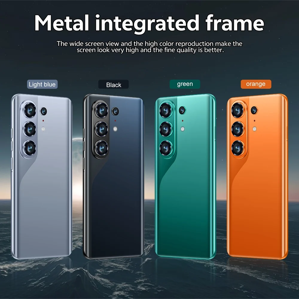 K-Touch C26 Ultra Mobile Phones Smartphone Android 15 Cell Phone 5G Dual Sim 7.3 HD 22GB 2TB 8000mAh Face Unlock 16+48MP Camera Global Version Cellphones For Men Women