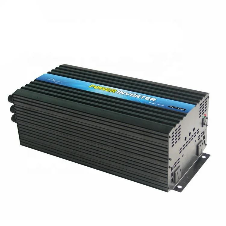 4000Watt High Frequency Car Power Inverter Off-Grid Pure Sine Wave 12V/24V/48V AC Converters 110V/220V Inverters & Converters