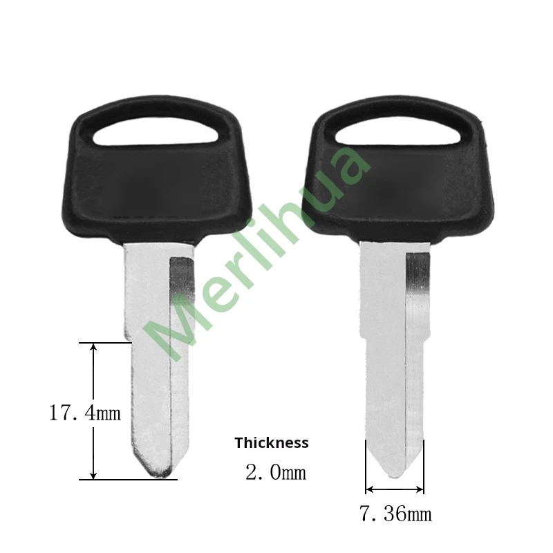 Honda motorcycle key, suitable for: Honda Spacy CH125 motorcycle, durable, scratch resistant, not easy to deform