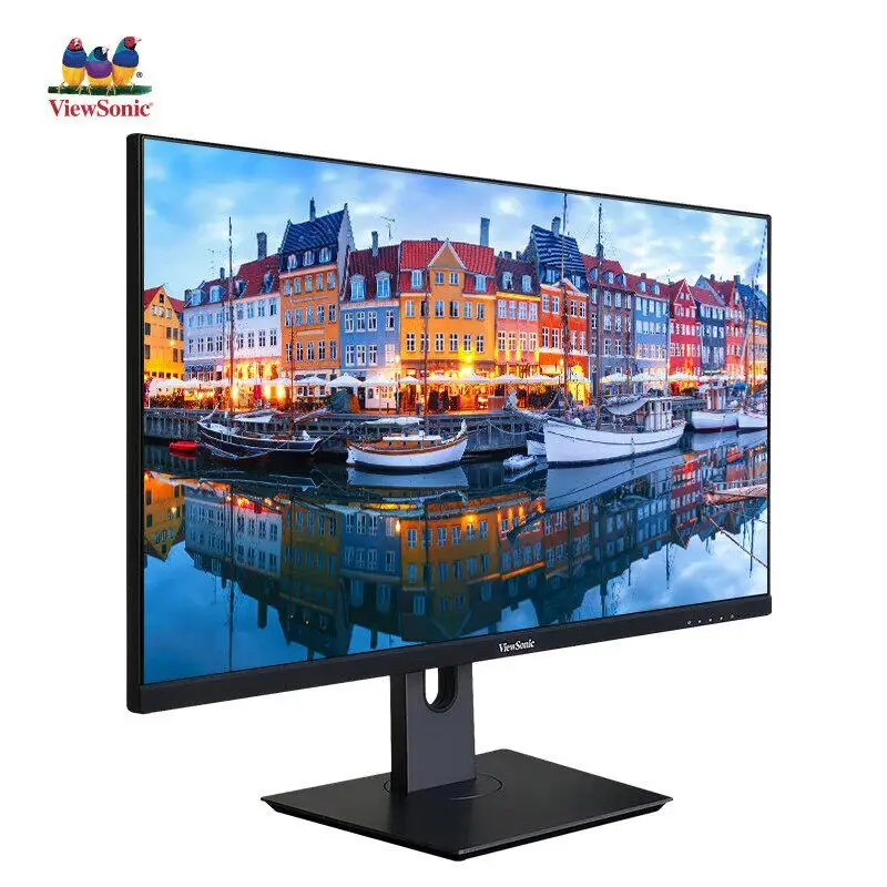 ViewSonic VX2731-2K-HD 2K Screen HD IPS LED Monitor 60Hz for Business Use 16:9 Aspect Ratio DP Interface Display HDR10 10 BIT