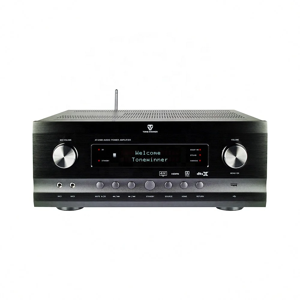 hifi high quality amplifier 11.2 surround sound system karaoke with microphone output digital power amp audio