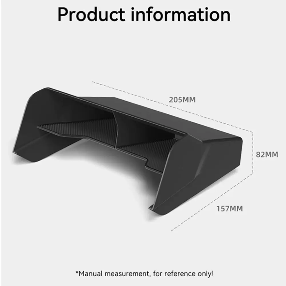 صندوق تخزين التحكم المركزي للسيارة Mitsubishi L200/Triton 24-25 صندوق تخزين متعدد الوظائف مثبت على السيارة
