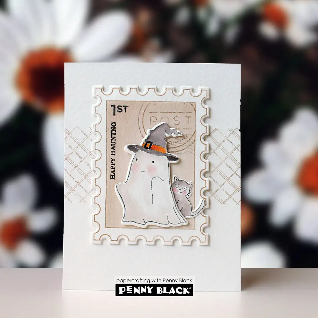 Penny Black September 2026 Neue Halloween-Geistergeschichte Metall-Stanzformen Stempel für DIY Scrapbook Handgemachte Karten Fotoalbum – Detail 2