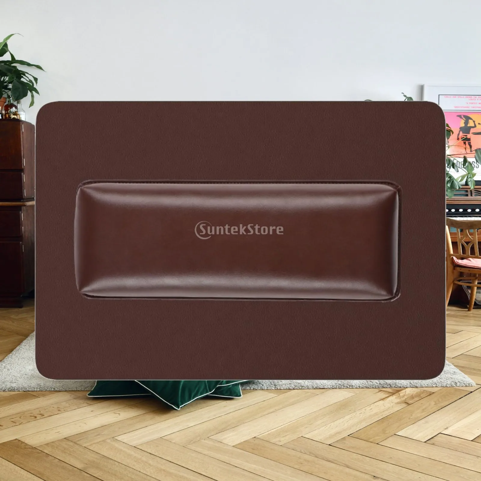 Manicure Hand Rest with Table Mat Padded Leather Manicure Hand Rest Nail Cushion Pad Soft Comfortable for Salon Owners